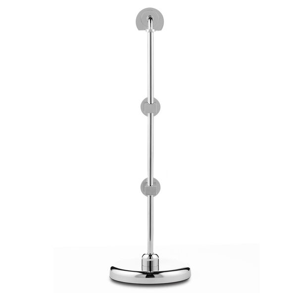Satire Polished Nickel One-Light Integrated LED Table Lamp, image 5