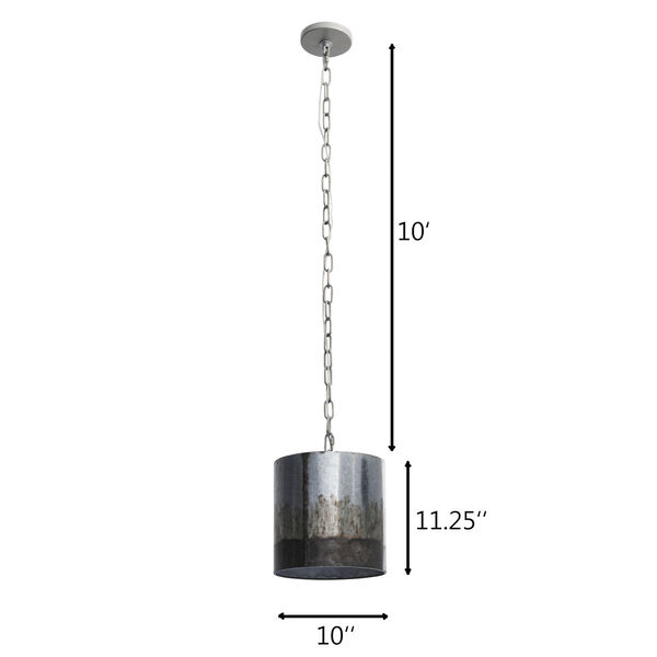 Cannery Ombre Galvanized One-Light Pendant, image 5