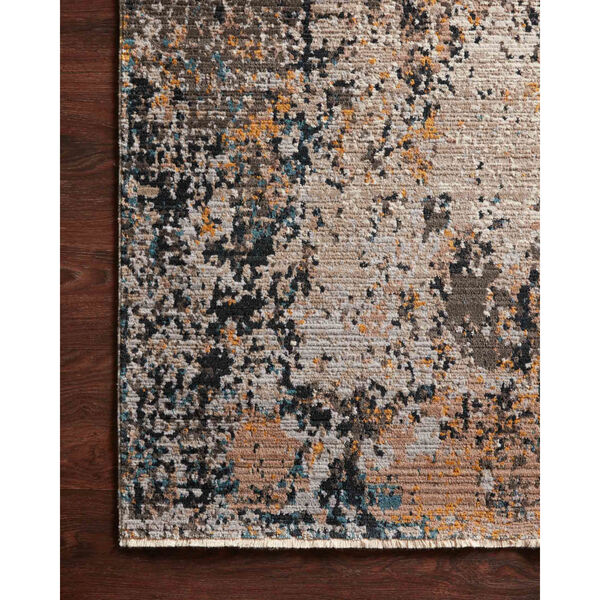 Leigh Silver and Multicolor Rectangle: 4 Ft. x 5 Ft. 5 In. Rug, image 3
