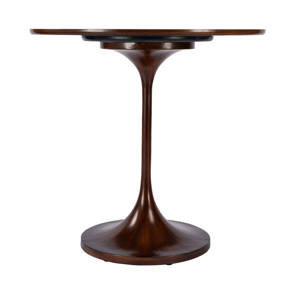 Francis Antique Cherry Round Pedestal Game Table, image 3