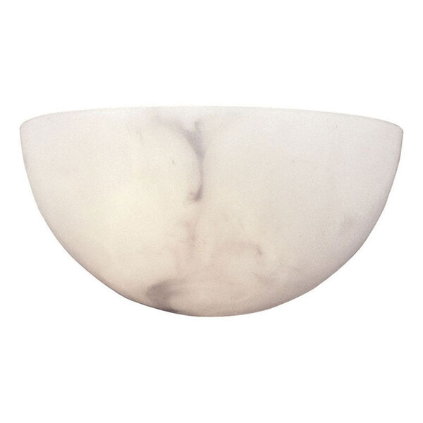Alabaster One-Light Wall Sconce, image 1