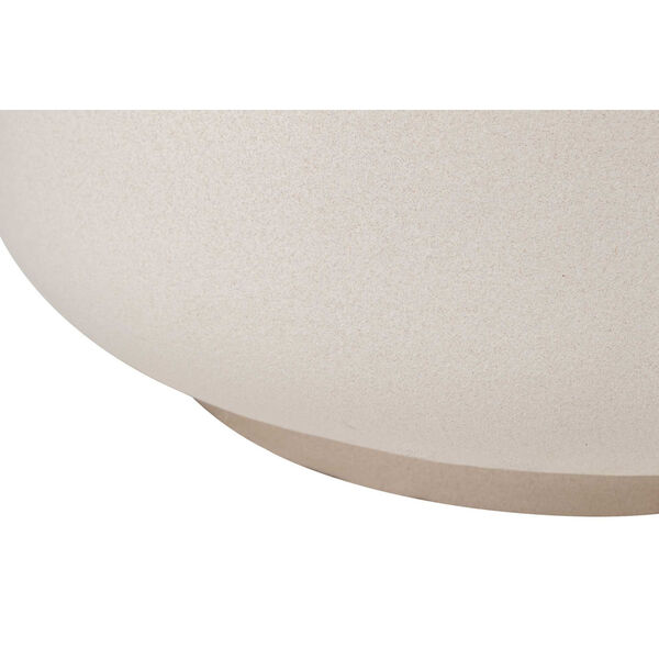 Provenance Signature Ceramic Serenity Grazed Side Table in Jet and Sand, image 4