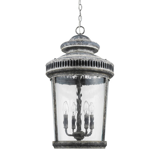 Kingston Antique Lead 15-Inch Four-Light Indoor Lantern, image 1