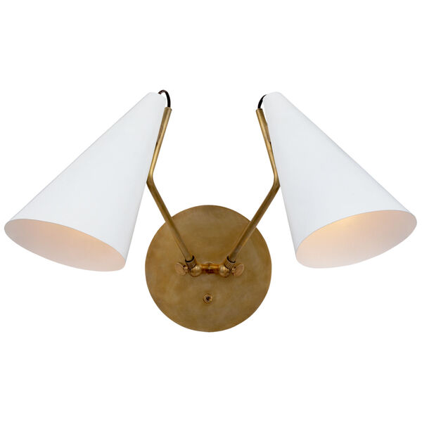 Clemente Double Sconce by AERIN, image 1