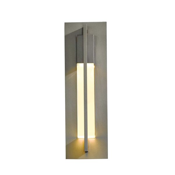 Axis Coastal Burnished Steel Five-Inch One-Light Outdoor Sconce, image 1