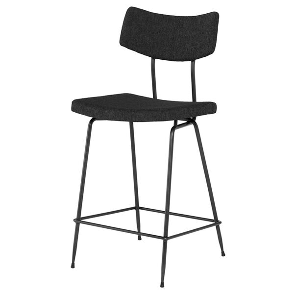 Soli Activated Charcoal Counter Stool, image 1