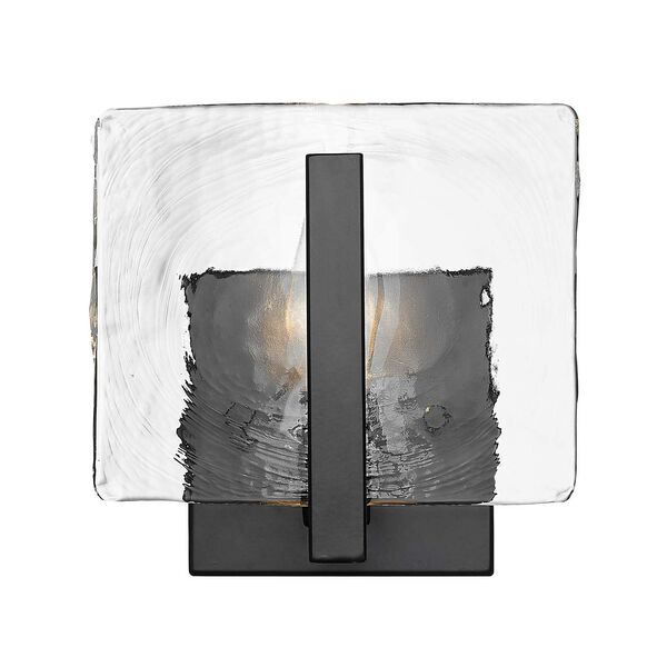 Aenon Matte Black One-Light Wall Sconce, image 1