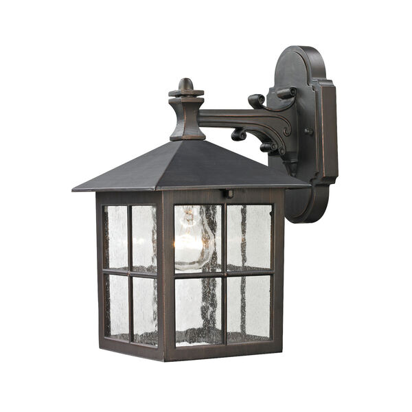 Shaker Heights Hazelnut Bronze One-Light Small Outdoor Wall Sconce, image 1