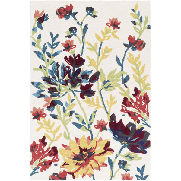 Botanical Multi-Color Rectangle 8 Ft. x 10 Ft. Rugs, image 1