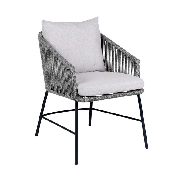 Calica Black Outdoor Dining Chair, image 1