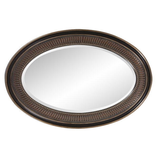 Ethan Bronze Oval Mirror, image 4