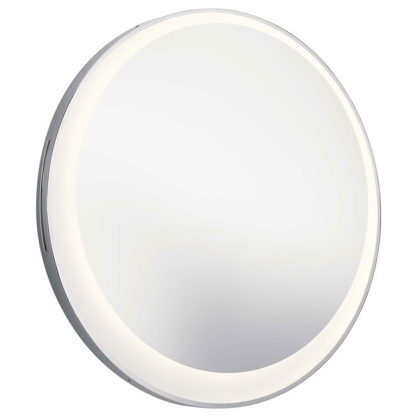 Matte Chrome LED Mirror, image 1