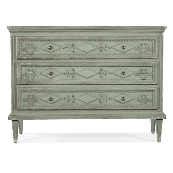 Charleston Verdigris Green Accent Chest with Drawers, image 2