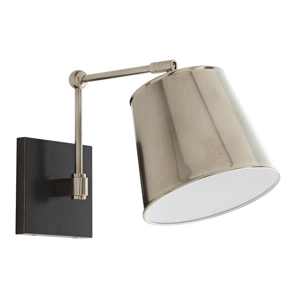 Watson Silver One-Light Wall Sconce, image 3
