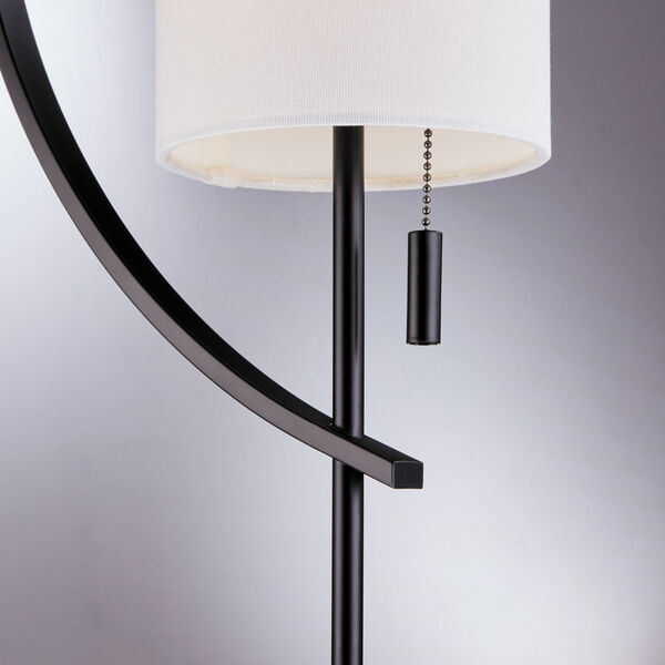 Renessa Black One-Light Floor Lamp, image 4