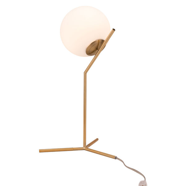 Tirol Brass One-Light Desk Lamp, image 5