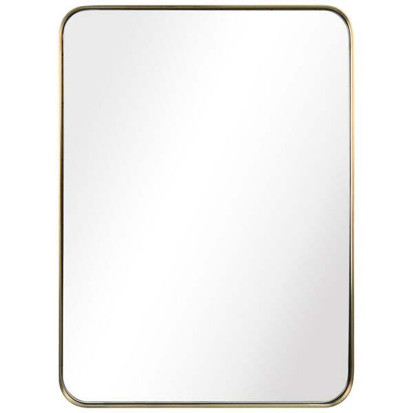 Gold 22 x 30-Inch Rectangle Wall Mirror, image 3
