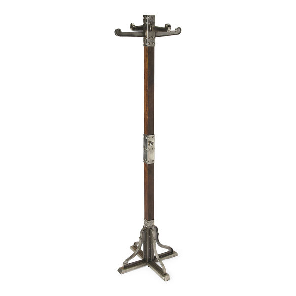 Carston Industrial Chic Coat Rack, image 1