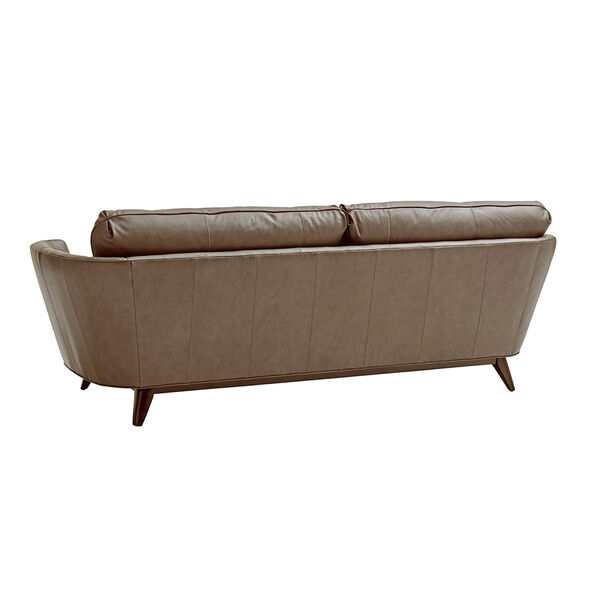 Zavala Brown Kahn Leather Sofa, image 2