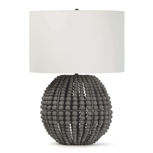 Tropez Gray One-Light Table Lamp, image 1