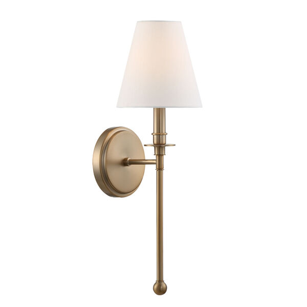 Elight Bronze Gold Six-Inch One-Light Wall Mount, image 1