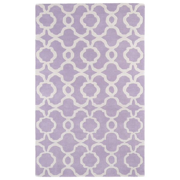 Revolution Lilac Hand Tufted 11Ft. 9In Round Rug, image 1