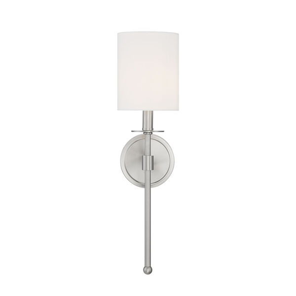 Lyndale Brushed Nickel One-Light Wall Sconce, image 3
