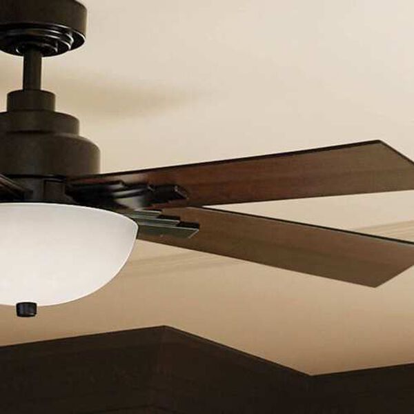 Vinea Satin Black LED 52-Inch Ceiling Fan, image 5