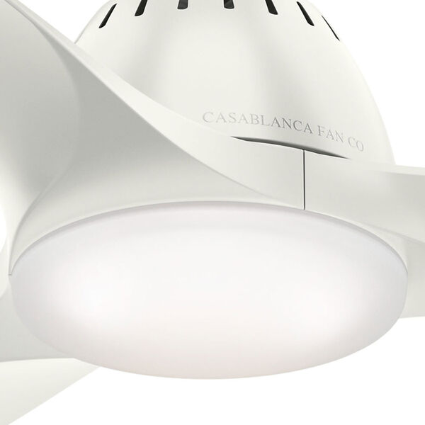Wisp Fresh White 52-Inch LED Ceiling Fan, image 3