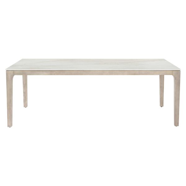 Marbella Natural 85-Inch Outdoor Dining Table, image 1