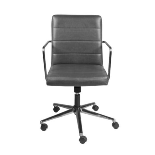 Zayn Gray Low Back Office Chair, image 1