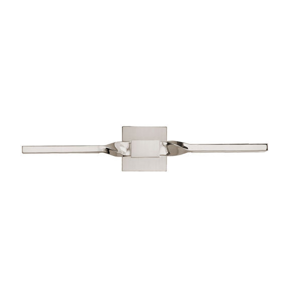 Propeller Platinum 28-Inch Two-Light LED Bath Vanity, image 1