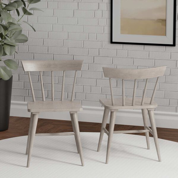 Mayson Gray Wood Five-Piece Dining with Spindle Back, image 7