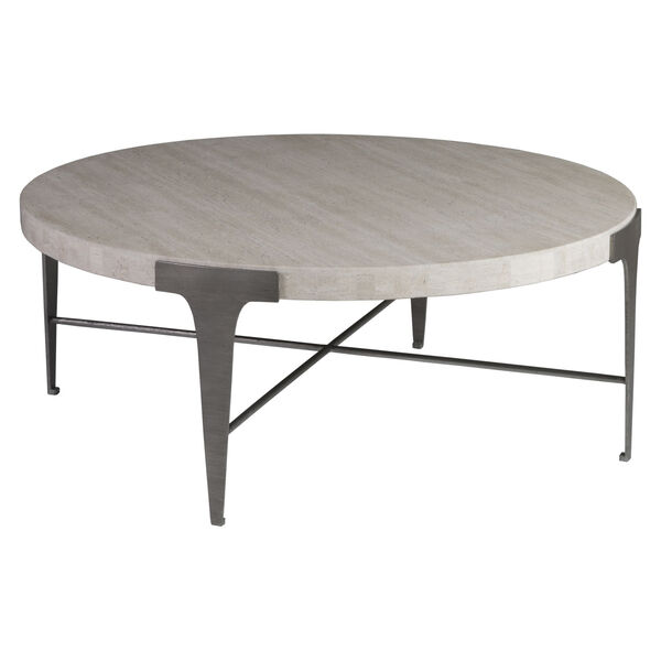 Signature Designs Natural Gray Cachet Round Cocktail Table, image 1