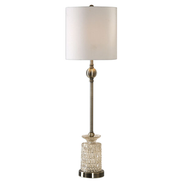 Flaviana Antique Brass Buffet Lamp, image 1