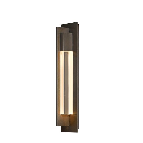 Axis Coastal Bronze One-Light Outdoor Sconce with Clear Glass, image 1