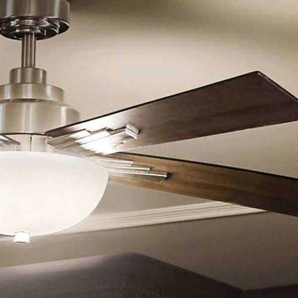 Vinea Brushed Stainless Steel LED 52-Inch Ceiling Fan, image 5