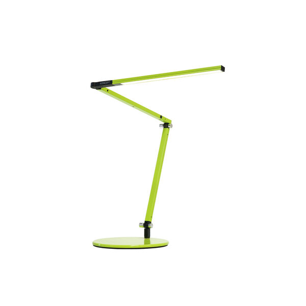 Z-Bar Green LED Desk Lamp with Two-Piece Desk Clamp, image 2