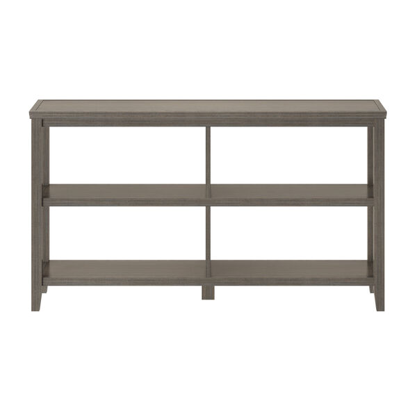 Washed Grey 2-Tier Bookcase - (Open Box), image 2