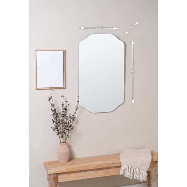 Henry Silver Wall Mirror, image 1