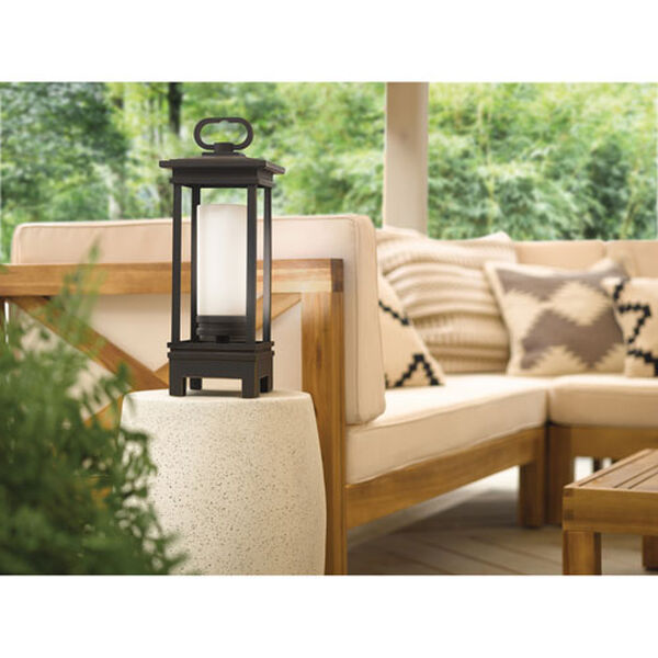 South Hope Rubbed Bronze LED Outdoor Portable Bluetooth Speaker Lantern, image 4