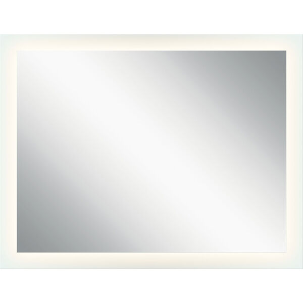 Frosted 54-Inch LED Lighted Rectangular Mirror, image 1