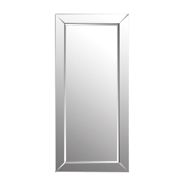 Glass Framed 78 x 35-Inch Rectangle Floor Mirror, image 1