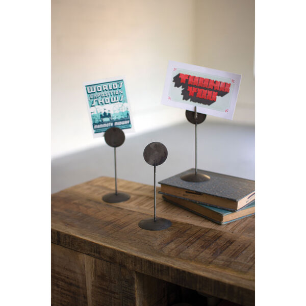 Round Wire Card Stand, image 1