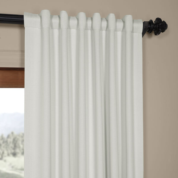 Smokey Cream 120 x 50-Inch Blackout Curtain Panel Pair, image 4