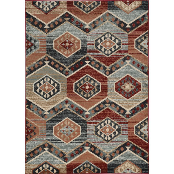 Chester Artisan Red Area Rug, image 1