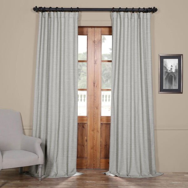 Vista Grey 120 x 50 In. Blackout Curtain Panel, image 1