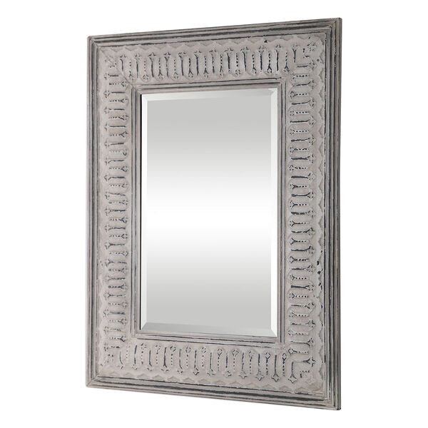 Argenton Aged Gray Rectangle Mirror, image 4
