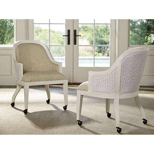 Ocean Breeze White Bayview Arm Chair, image 2