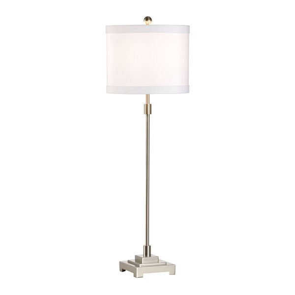 Silver One-Light  Bailey Lamp, image 1